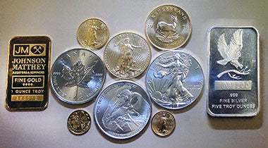 Silver, Gold & Collectible Coins