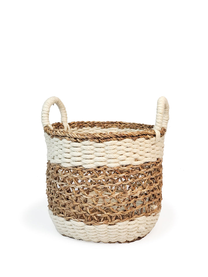 Ula Mesh Basket - Natural Hand Made -6