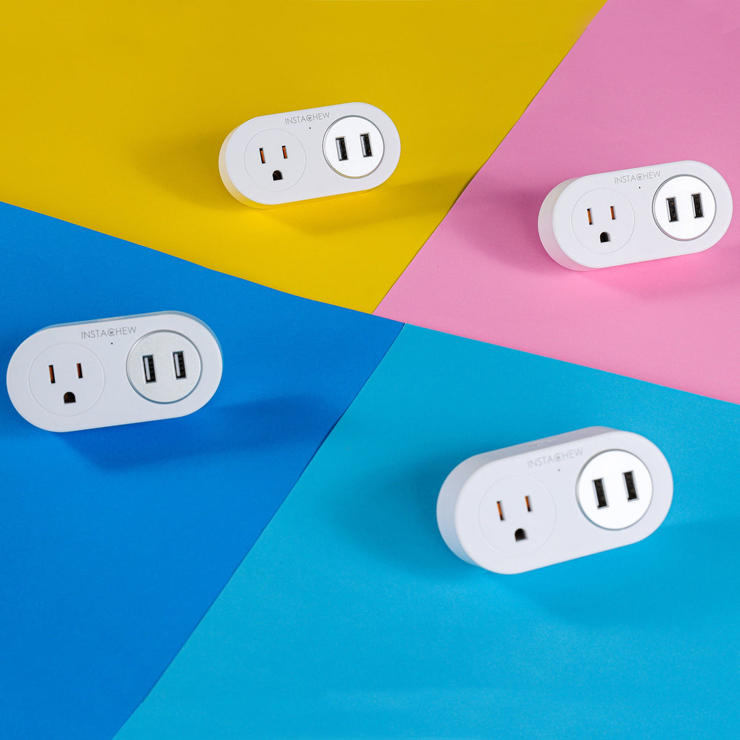 INSTACHEW, Pureconnect+ Smart Plug with USB, App Enabled, Google Assistant and Alexa Compatible, Smart Converter, Smart Adapter, Smart USB connector-7