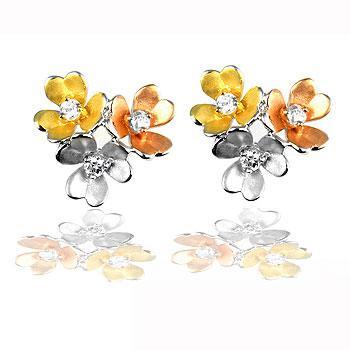 Cluster Blossom Earrings-0