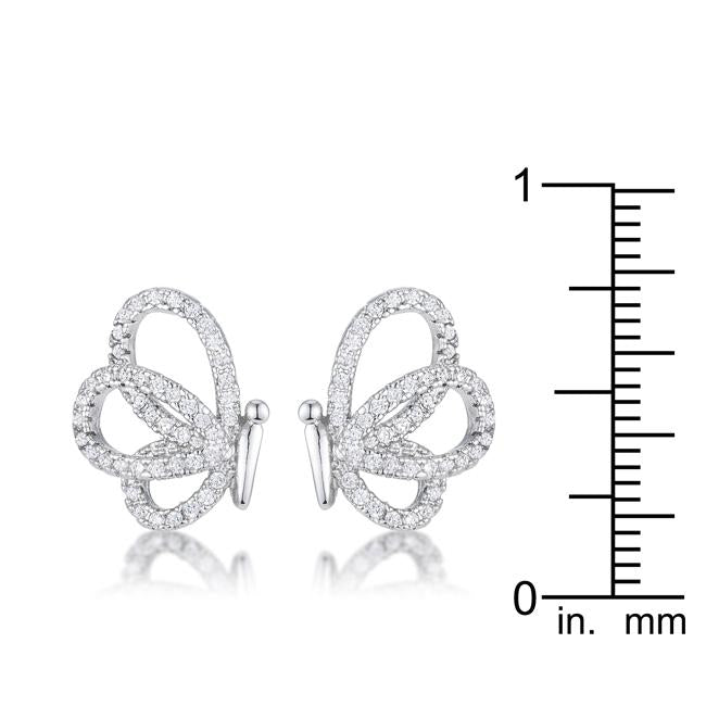 Butterfly Stud Earrings-1