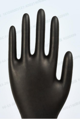 200 Disposable | Powder-free Nitrile Black Examination Medical Gloves
