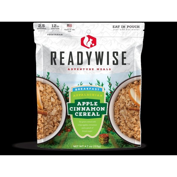6 CT Case Appalachian Apple Cinnamon Cereal | Camping Breakfast Food | Survival Emergency Food