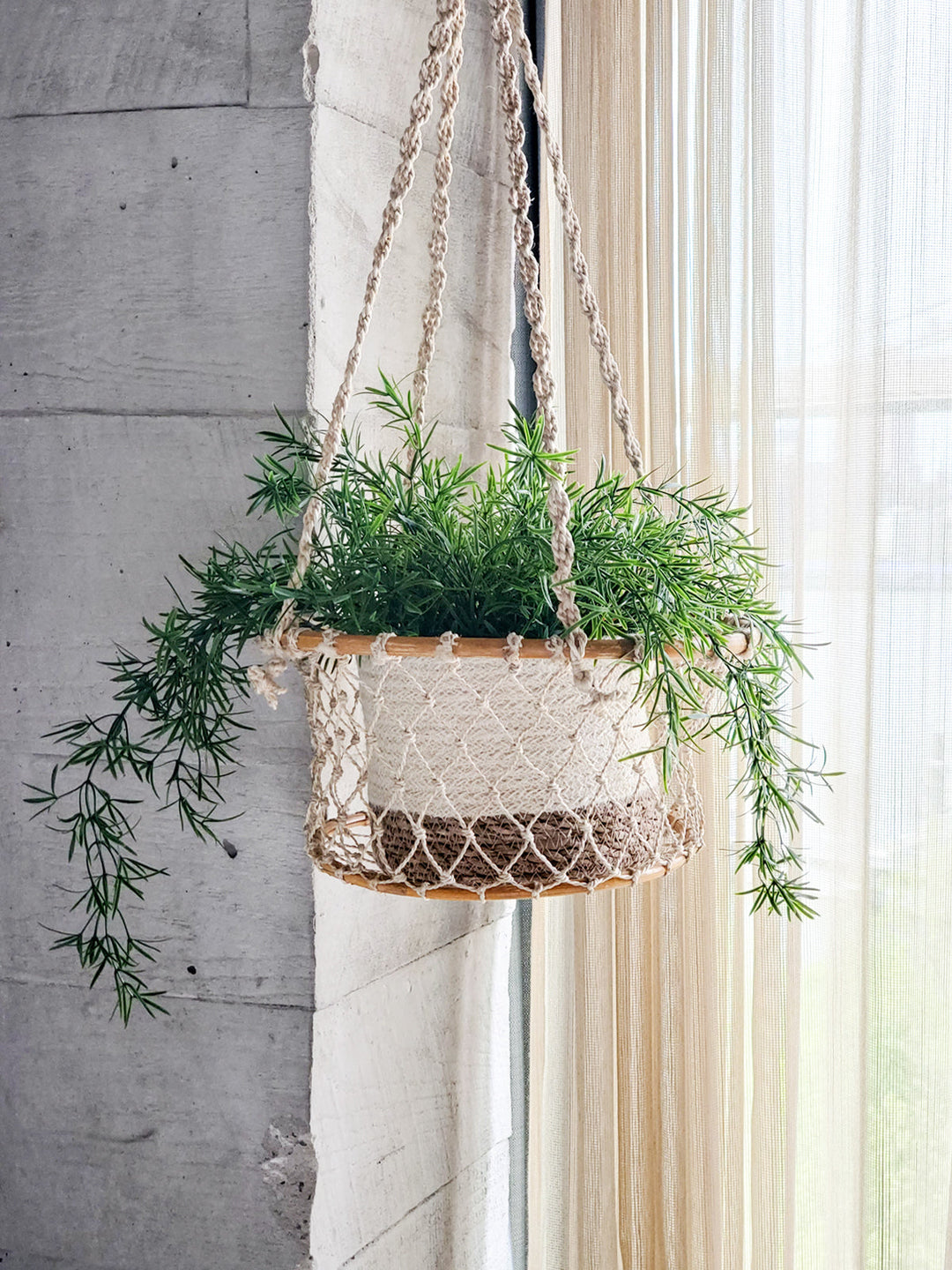 Jhuri Single Hanging Basket-1