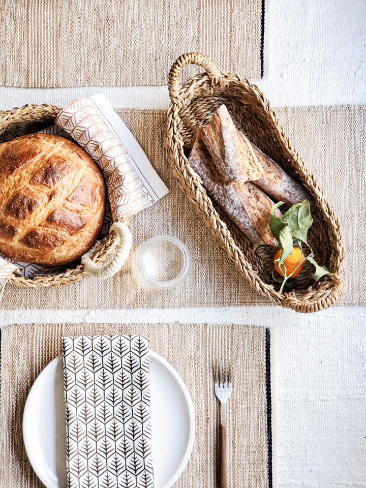 Savar Bread Basket with Natural Handle-2