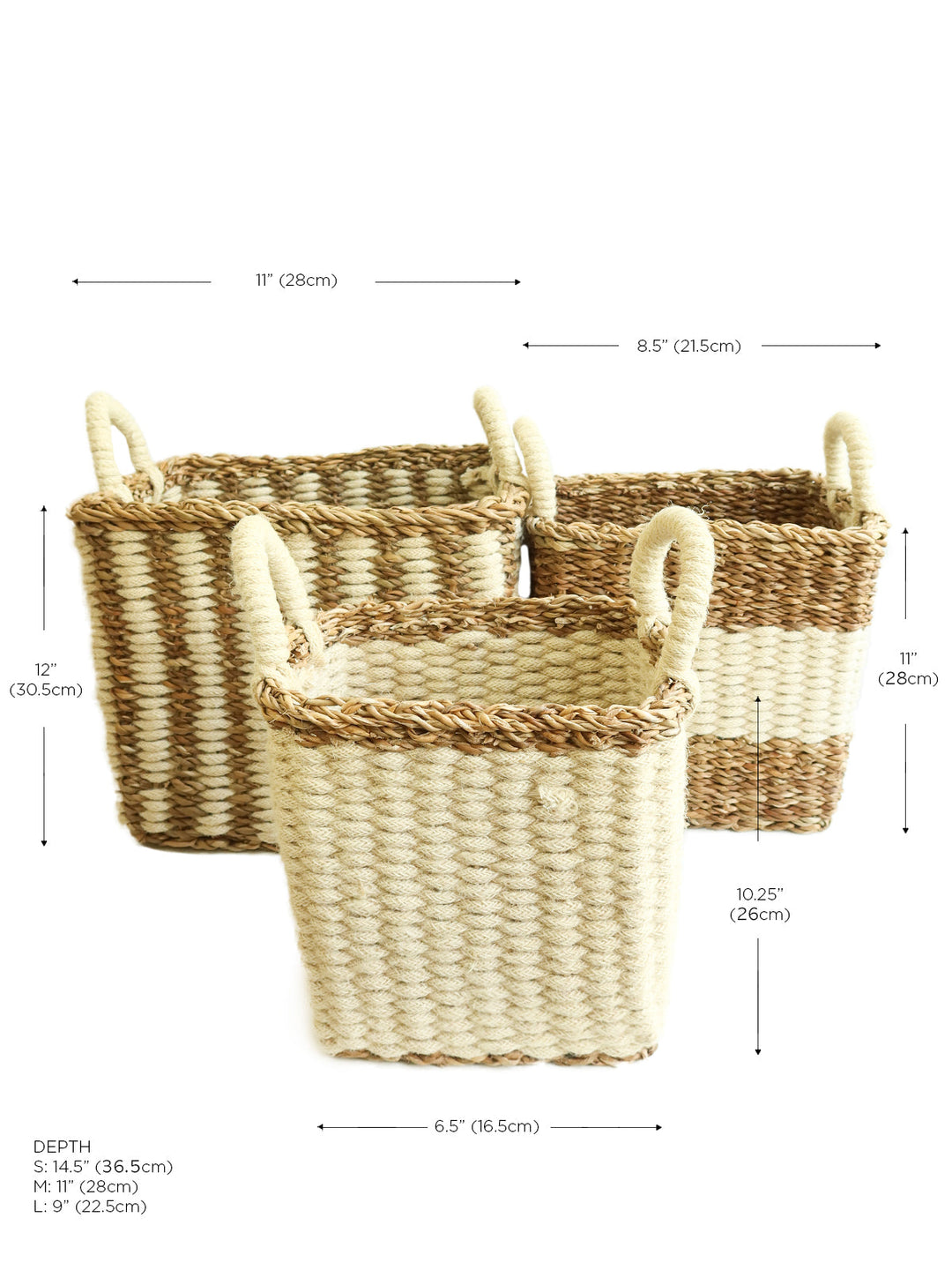 Ula Storage Basket Hand crafted Basket Eco Friendly-9