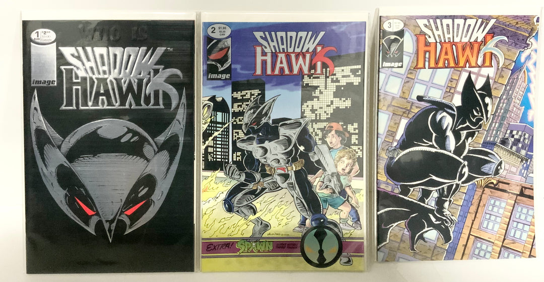 Shadow Hawk: Extra Spawn Image Comic Book Lot 1-3 Collection