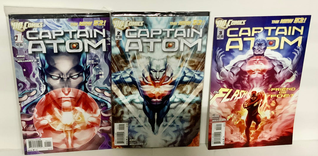 Captain Atom #1-3 New 52  2011  DC Universe Comic Book