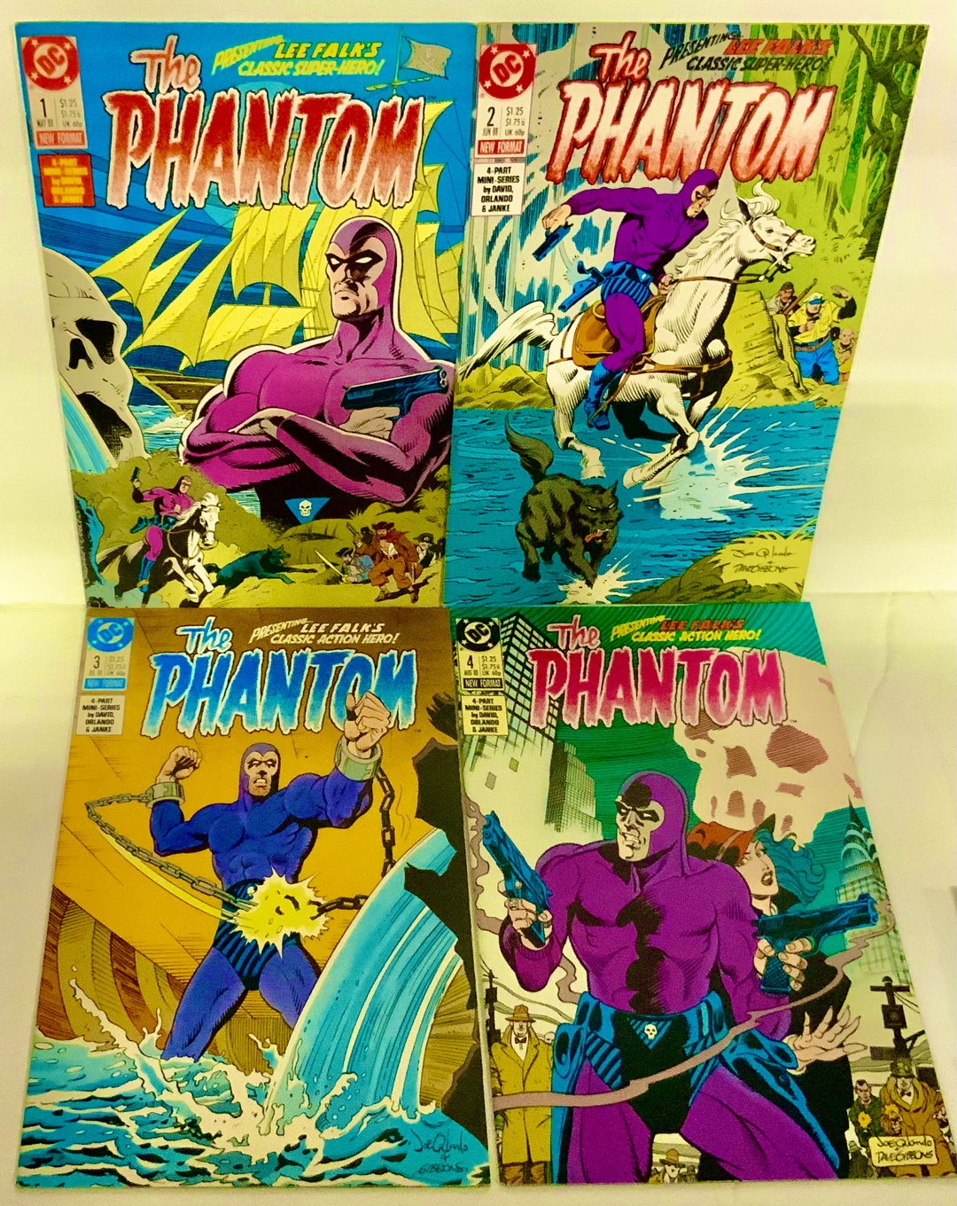 The Phantom Lot Issues #1-4 1988 DC Comics Rare Collection