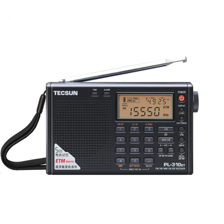 Full Band Radio Digital LED Display FM/AM/SW/LW Stereo Radio with Broadcasting Strength Signal-0