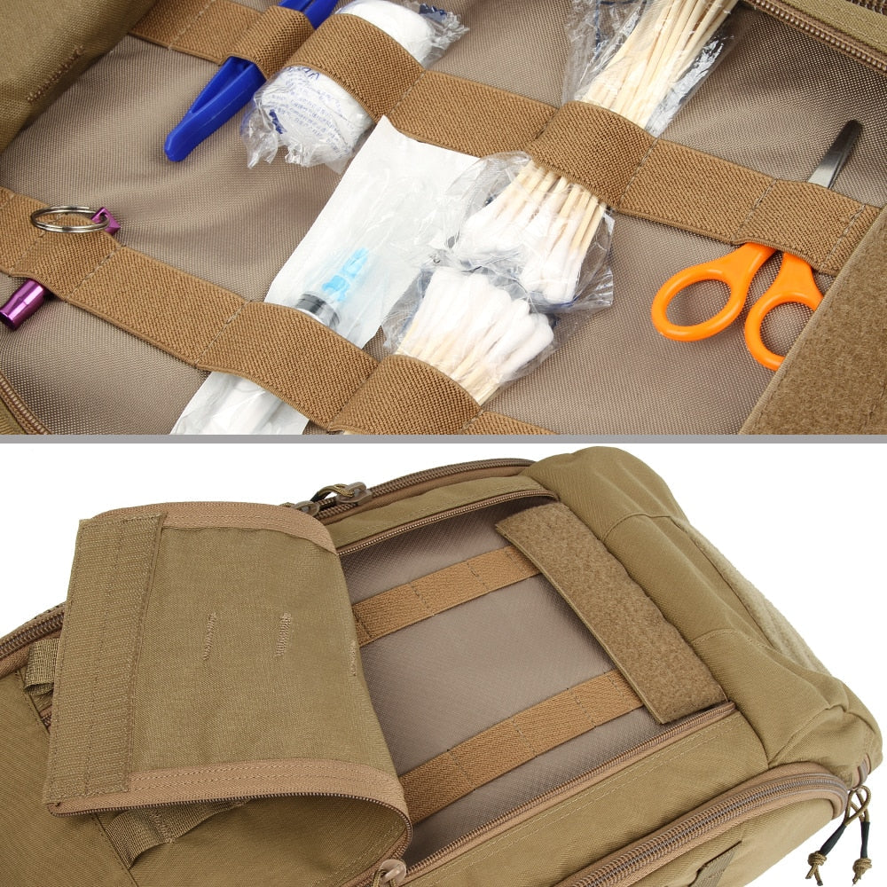 Versatile Medical Assault Pack Tactical Backpack Outdoor Rucksack Camping Survival Emergency Backpack-13