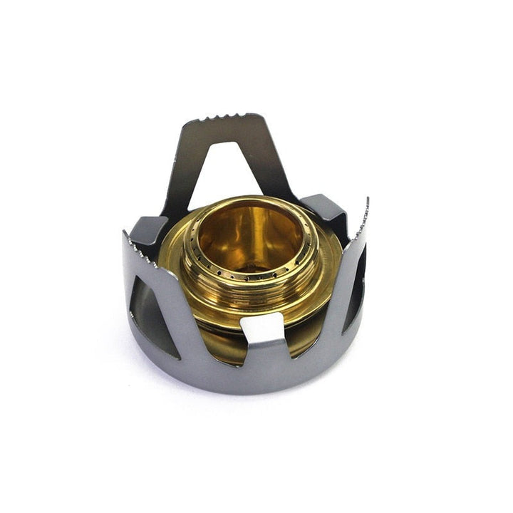 High Quality Outdoor Picnic Stove New Mini Ultra-light Spirit Combustor Alcohol Stove Camping Furnace Camping Portable Folding-4