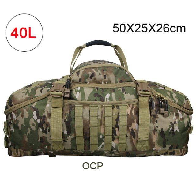 40L 60L 70L Men Army Military Tactical Waterproof Backpack Molle Camping Backpacks Sports Travel Bags Tactical Duffle Bag-2
