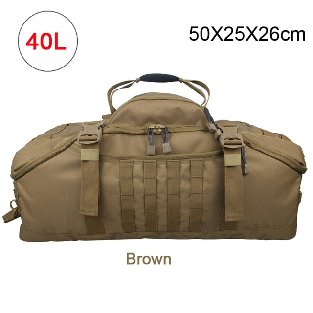 40L 60L 70L Men Army Military Tactical Waterproof Backpack Molle Camping Backpacks Sports Travel Bags Tactical Duffle Bag-1