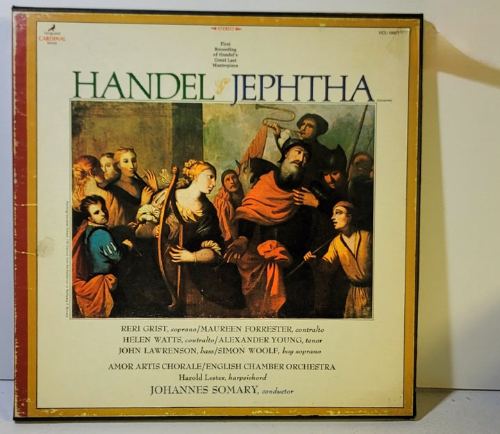Georg Friedrich Händel ‎– Jephtha

- LP 12" Vinyl Record
