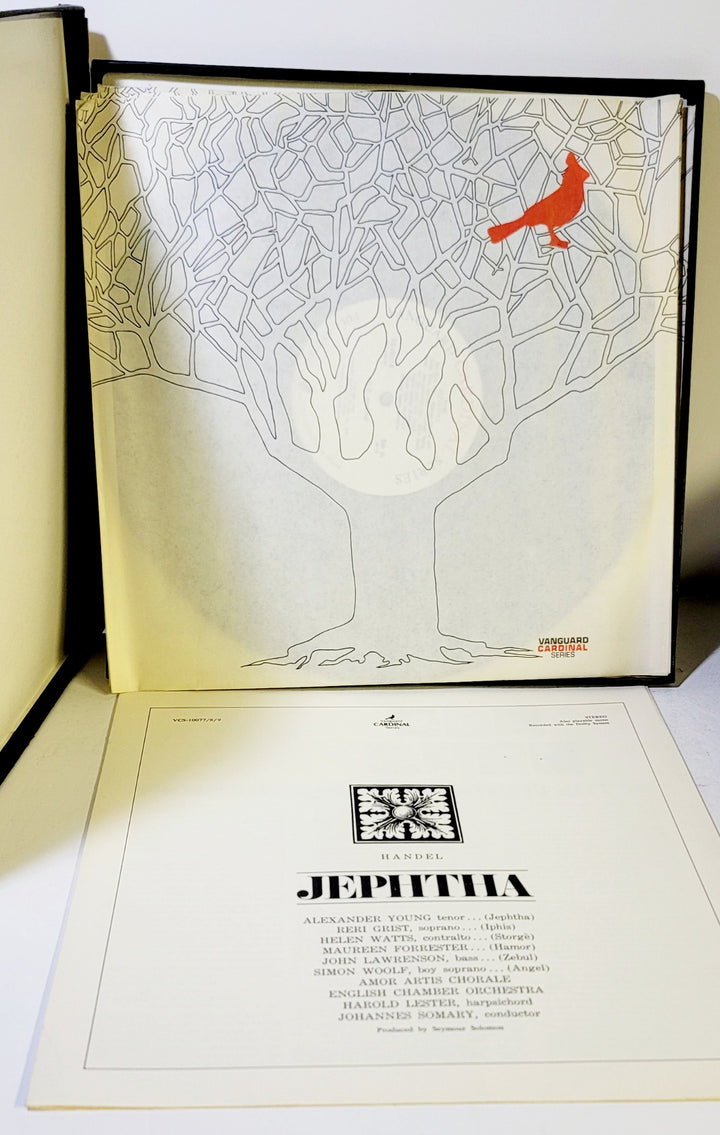 Georg Friedrich Händel ‎– Jephtha

- LP 12" Vinyl Record