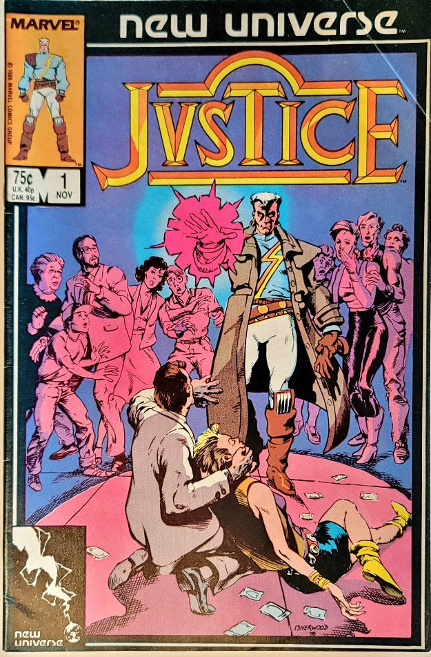 New Universe Jvstice # 1 Edición Comic Book 1986