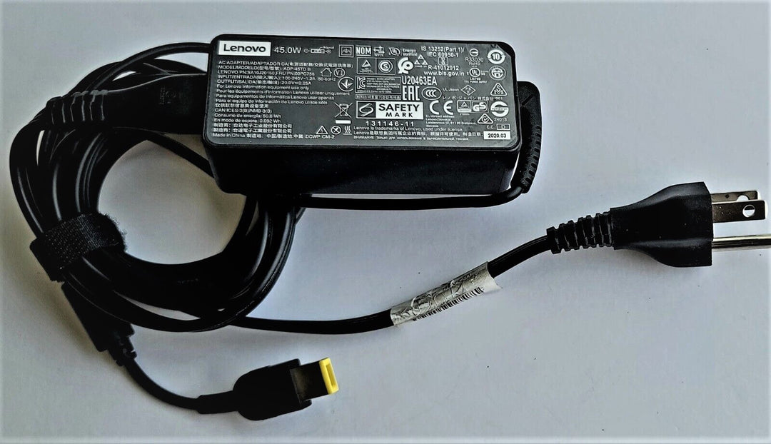 Adaptador de corriente para portátil Lenovo AC 2.25a 20V 45W ADP-45TD-B