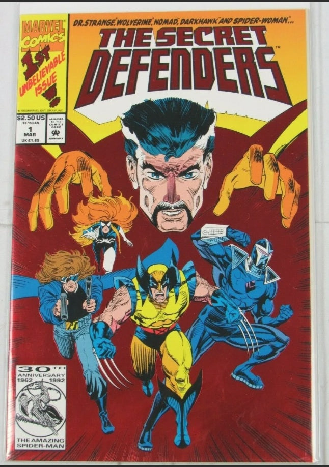 The Secret Defenders: Dr Strange Wolverine #1 Marvel