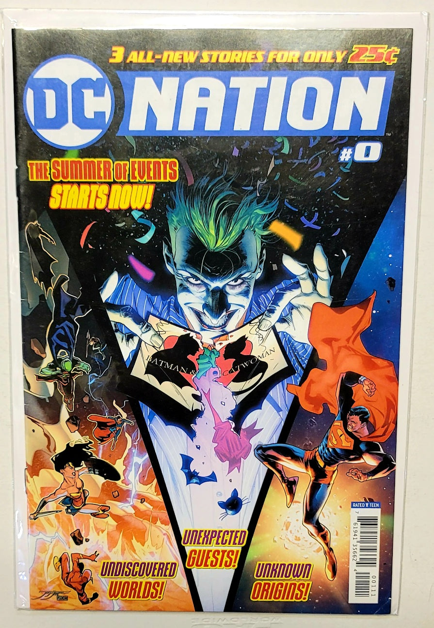 Nación DC #0 Batman Superman Guasón Gatúbela