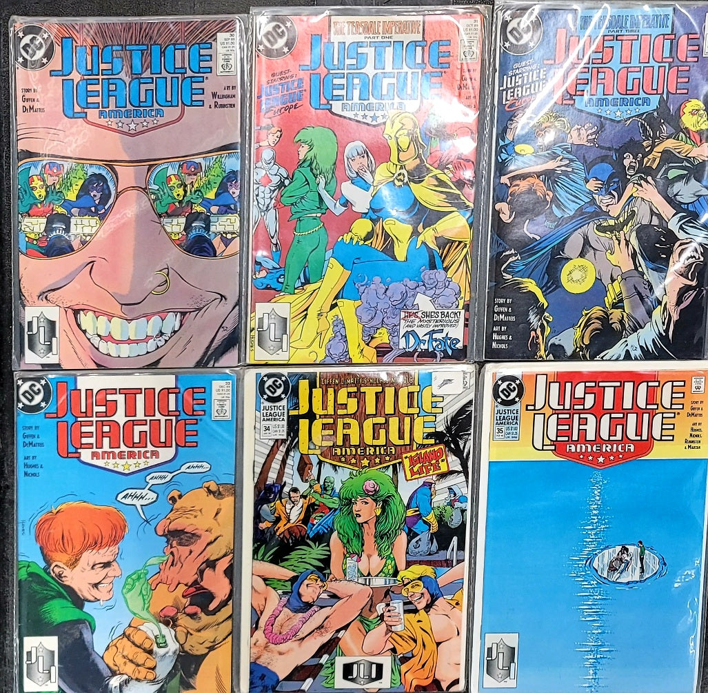 JLA emite 6 DC Comic Book Justice League America Collection