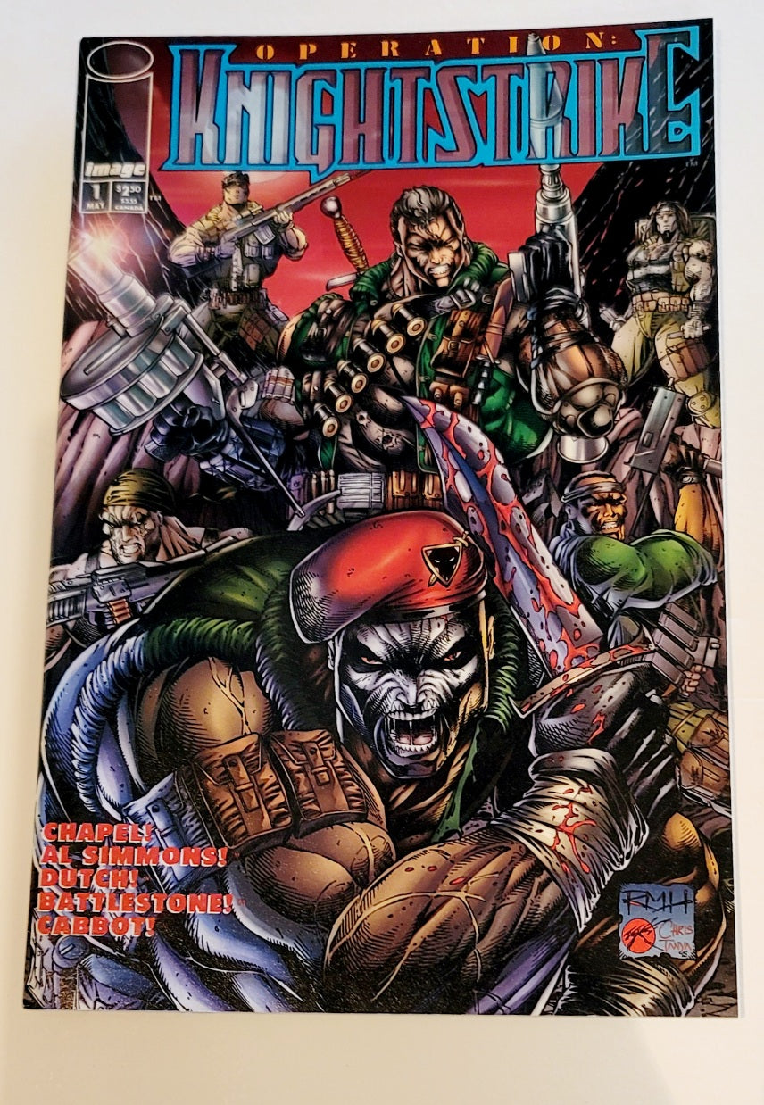 Operación Knightstrike Image Comics # 1 1995