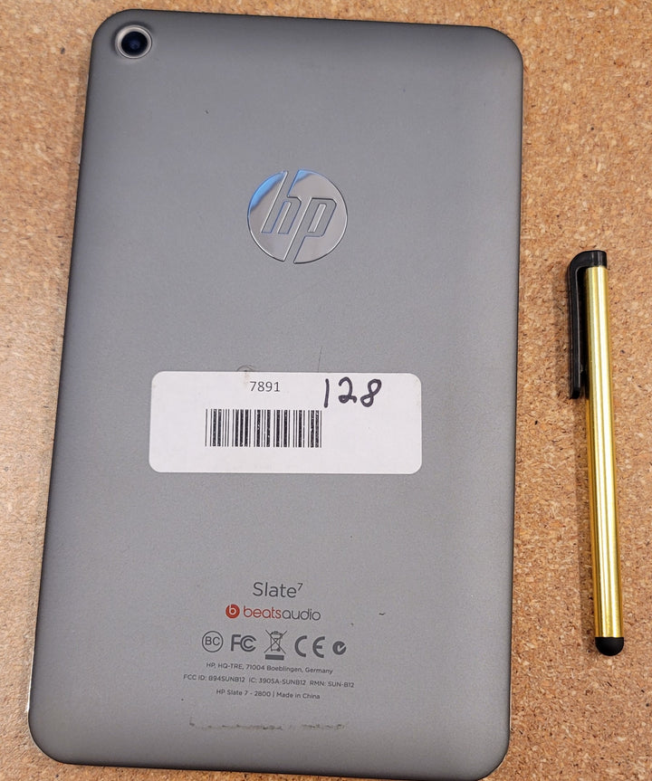 HP Slate 7 2800 Tablet 8GB Wi-Fi, 7in Silver Beats Audio - Deal Changer