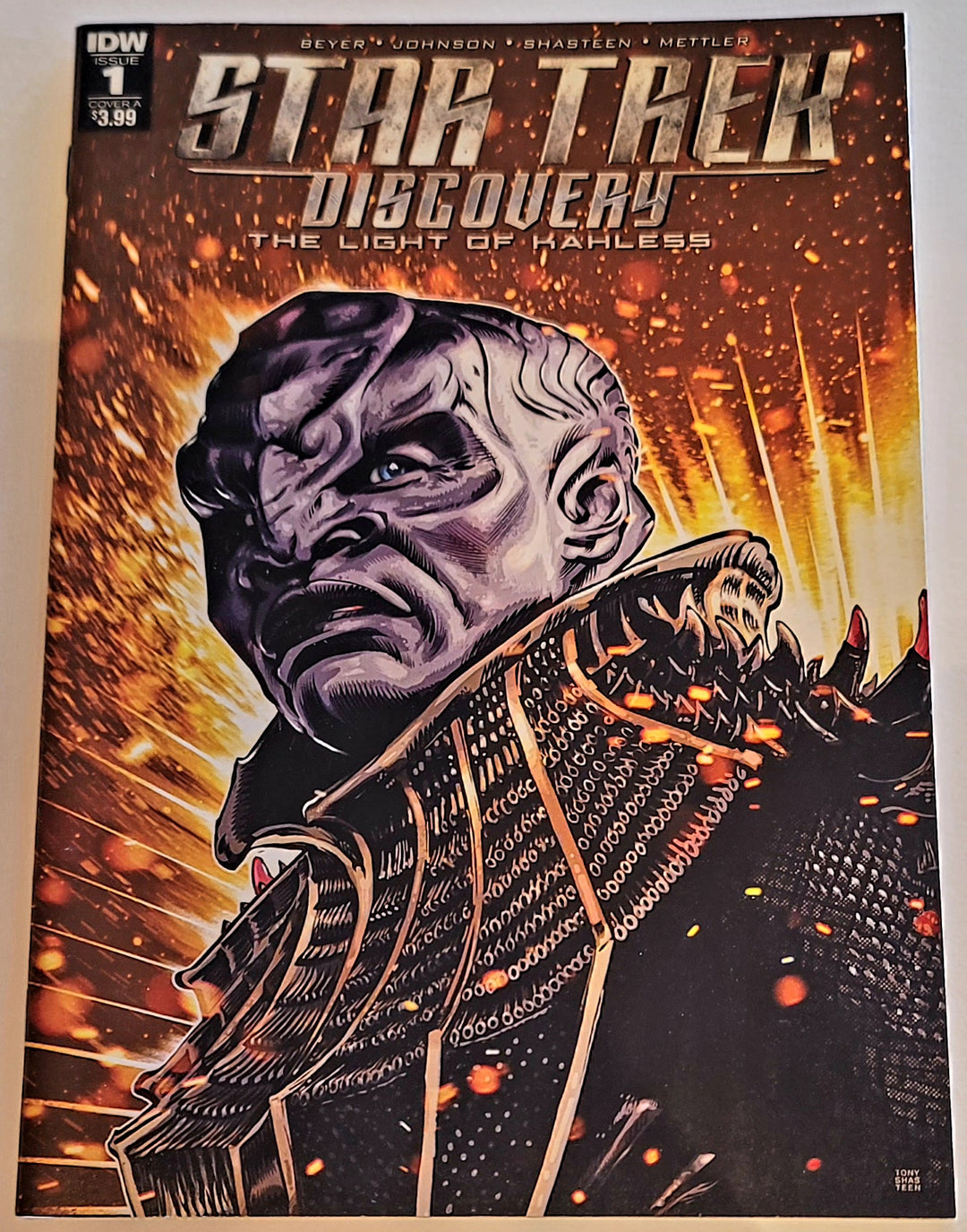 Star Trek Discovery: La luz de Kahless IDW Comic Book #1