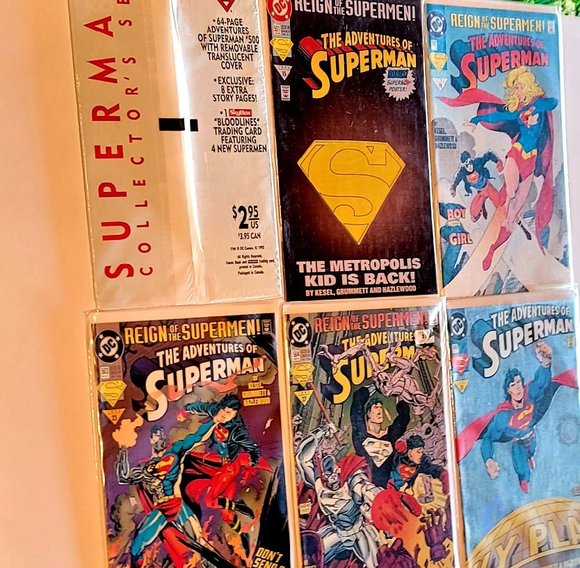 超人历险记 500-505 DC 漫画书合集