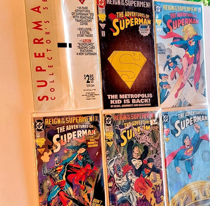 超人历险记 500-505 DC 漫画书合集