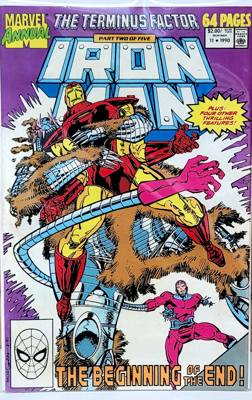 Iron Man 64 Página Anual de Marvel: The Terminus Factor #11