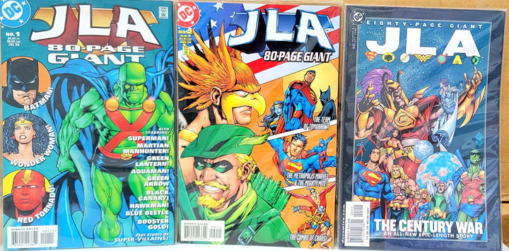 JLA 80 Page Giant DC Comics Issue #1, 2, 3 Vol 1