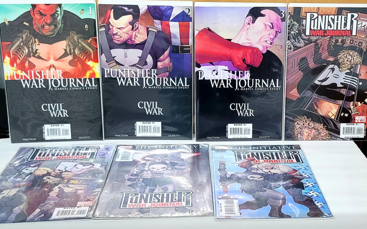 The Punisher War Journal: #1-8 Civil War Initiative Marvel