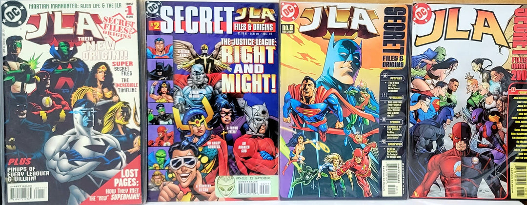 JLA Secret Files Origins: DC Comics 1-4 Collection