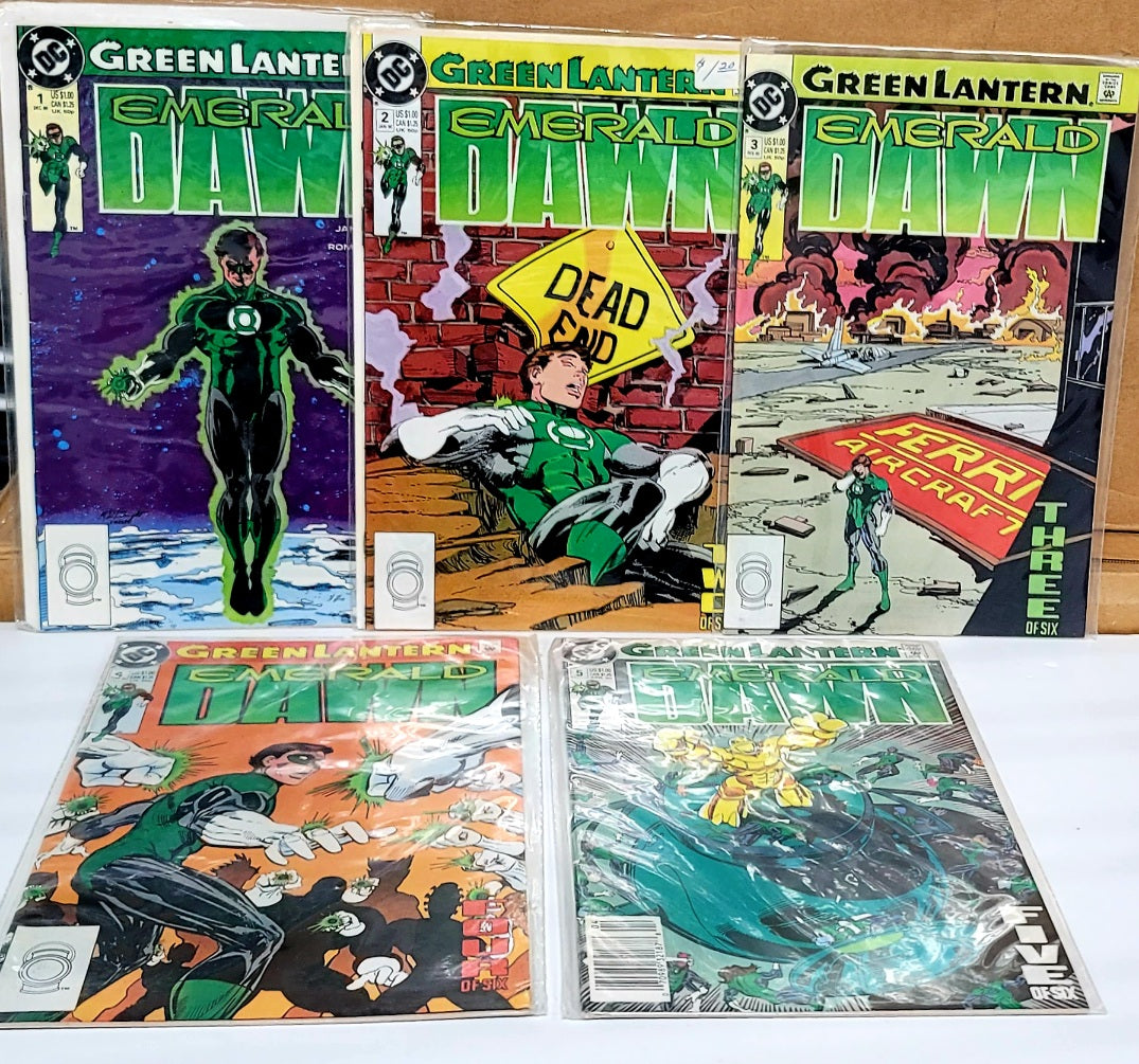 Green Lantern: Emerald Dawn DC Comic Book Collection 1-5