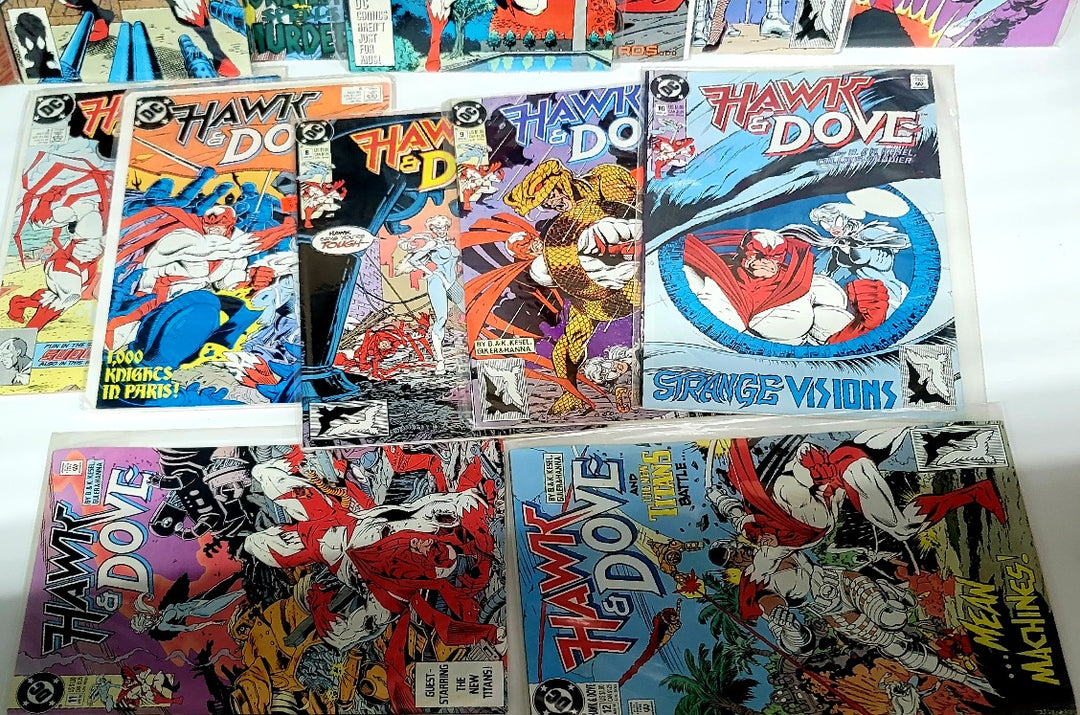 Hawk & Dove DC Comic Book Collection 1-12