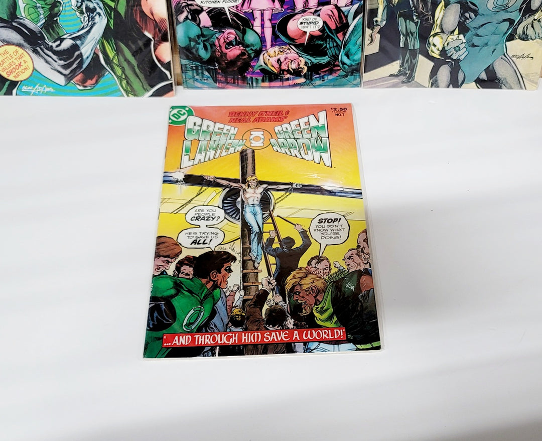 DC Comics Green Lantern Green Arrow 4 Issues: 1, 4, 6, 7