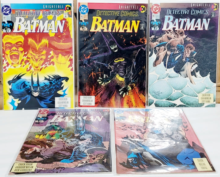 Knightfall Batman 侦探漫画 DC 宇宙漫画书 661-665