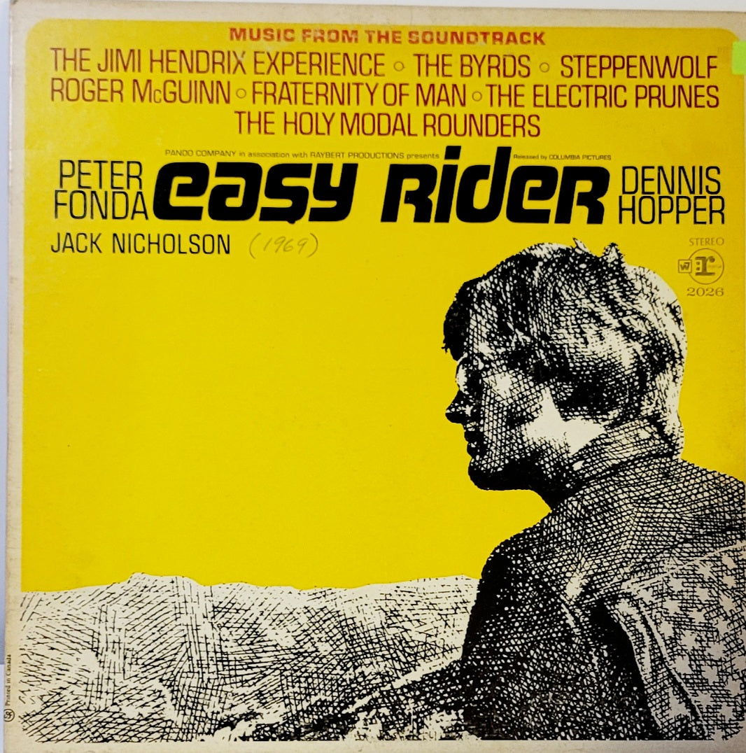 Easy Rider LP Vinyl Record(Music From The Soundtrack)