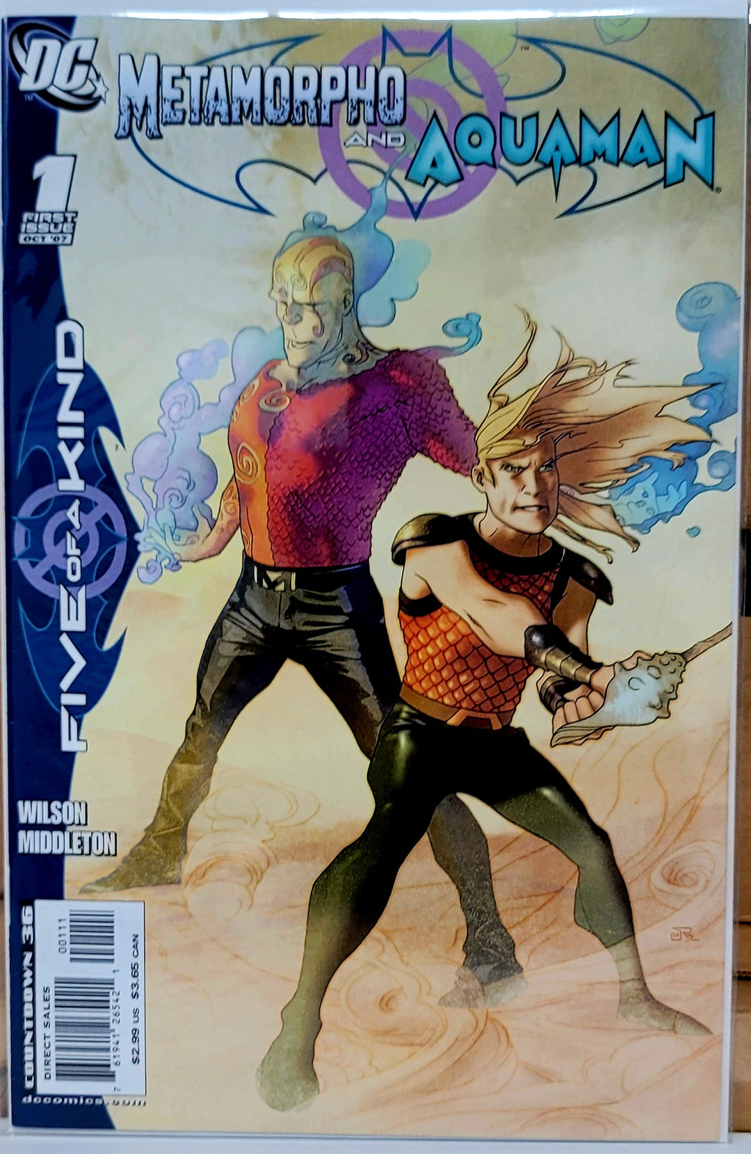Outsiders: Metamorpho & Aquaman DC Comics #1 Issue Five of a Kind
