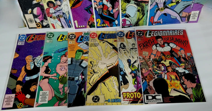 Legionaires DC Comics Lote #0-12 Edición