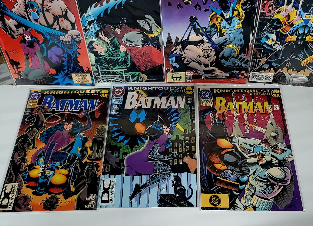 Knightfall & Knightquest Batman Detective DC Universe Comic Book 7 Issues