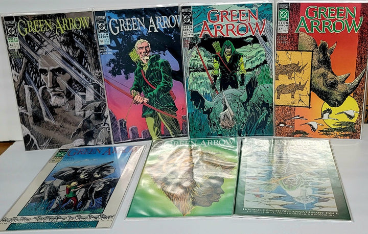 Green Arrow Lot Issues 44-50 DC Comic Book Collection