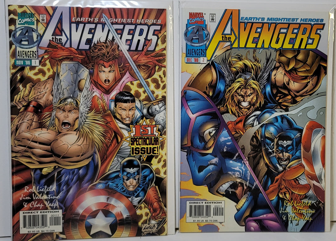Vengadores: Los héroes más poderosos de la Tierra número 1 2 Marvel Comics