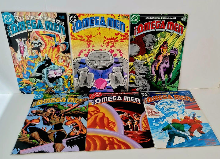 Omega Men 6 issus Detective Comics DC Universe Comic Book Collection