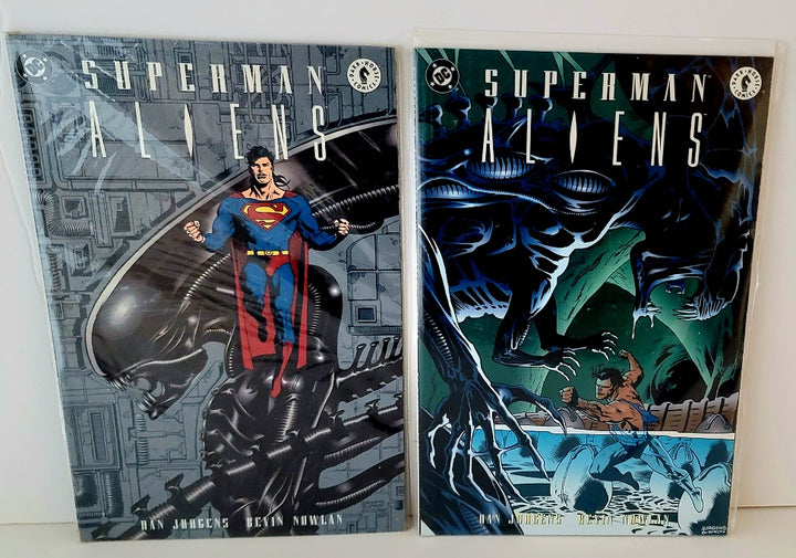 Superman vs Aliens #1 #3 DC Comics & Dark Horse