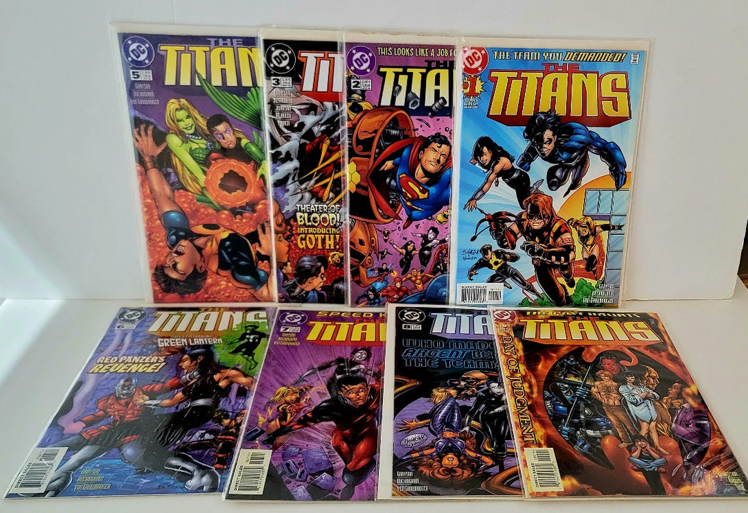 The Titans: 1-9 DC Comics 1st appearance