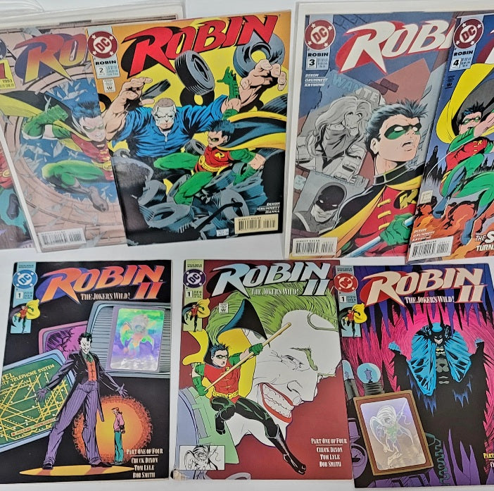 Robin DC Comic Book Collection 0-4, Robin 2 #1 #1 #1 issues