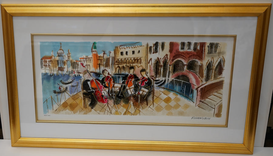 Ravenvain Italy Venetian Framed Authentic Signed Painting - Deal Changer