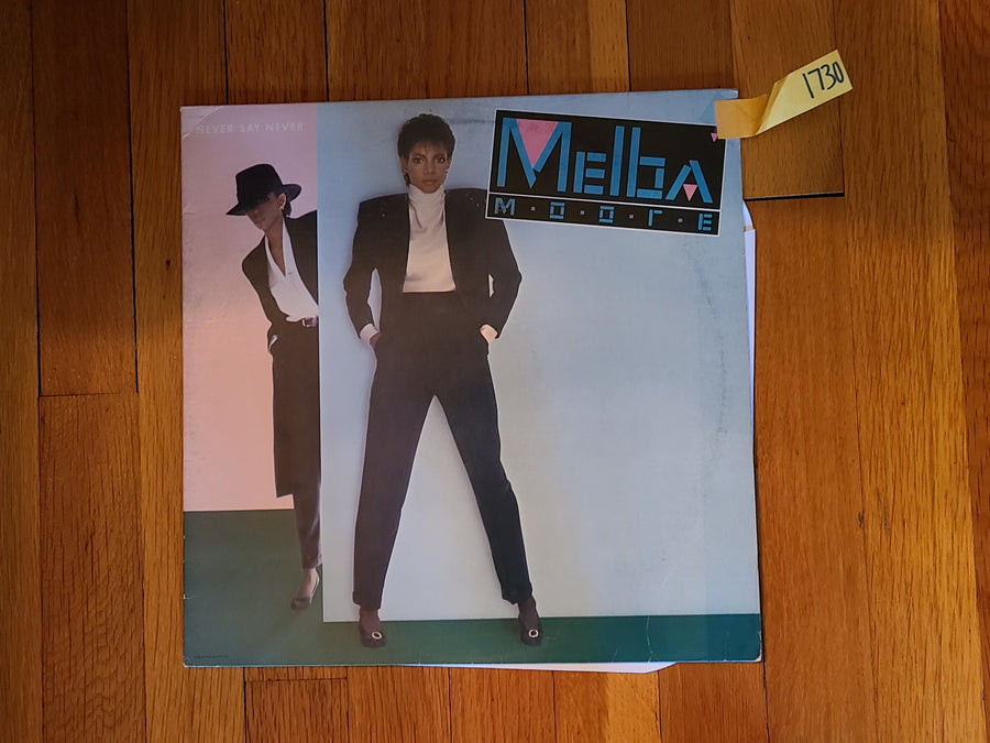 Melba Moore Never Say Never LP-12'' Vinyl Record - Deal Changer